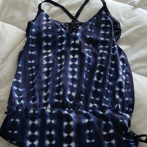 Athleta Tankini Top 36B/C